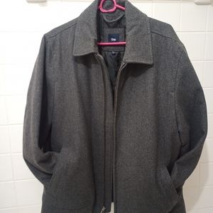 Gap charcoal winter jacket size Large.